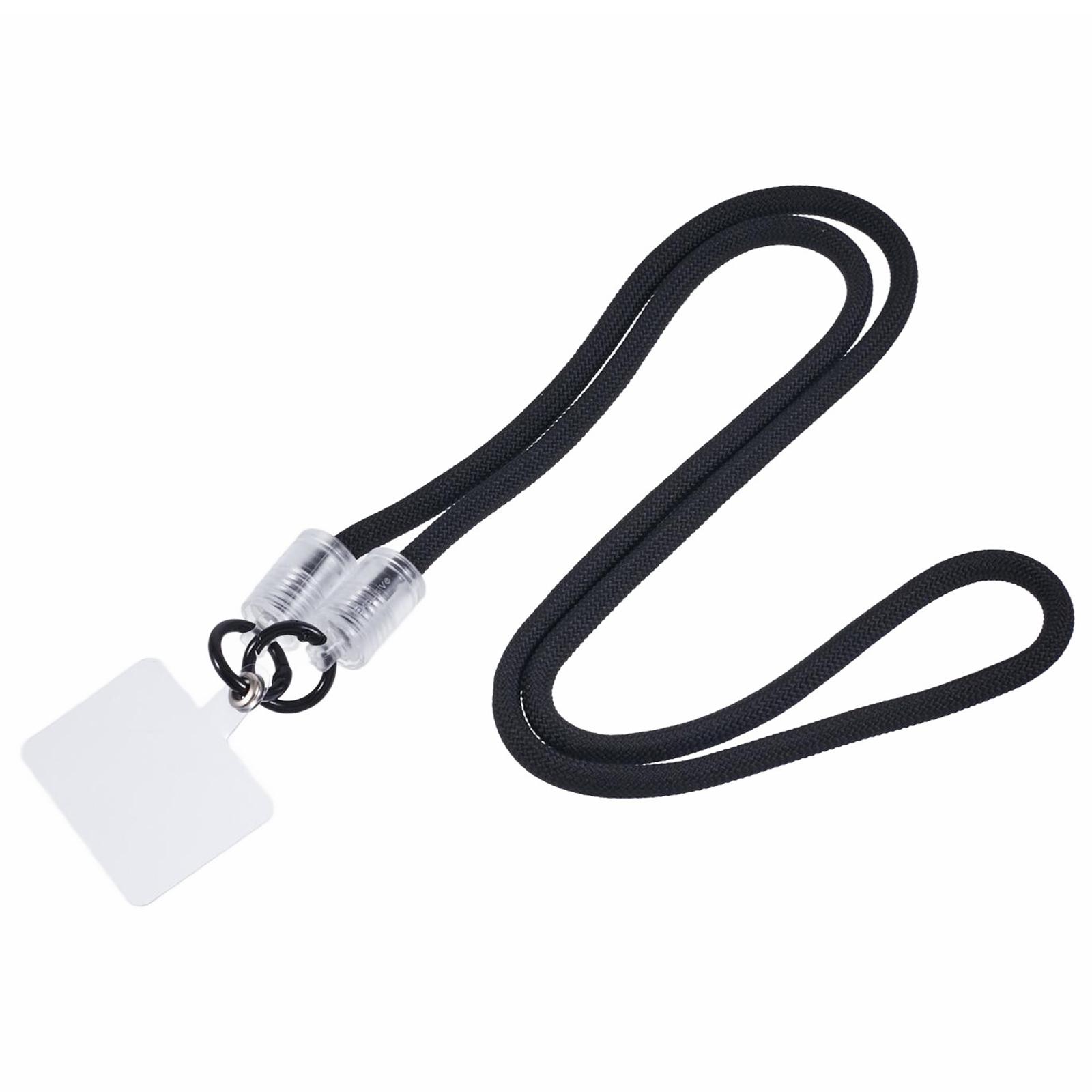 

120cm Phone Lanyard 7mm Buckle Mobile Phone Carrying Strap with Tether Tab Style I