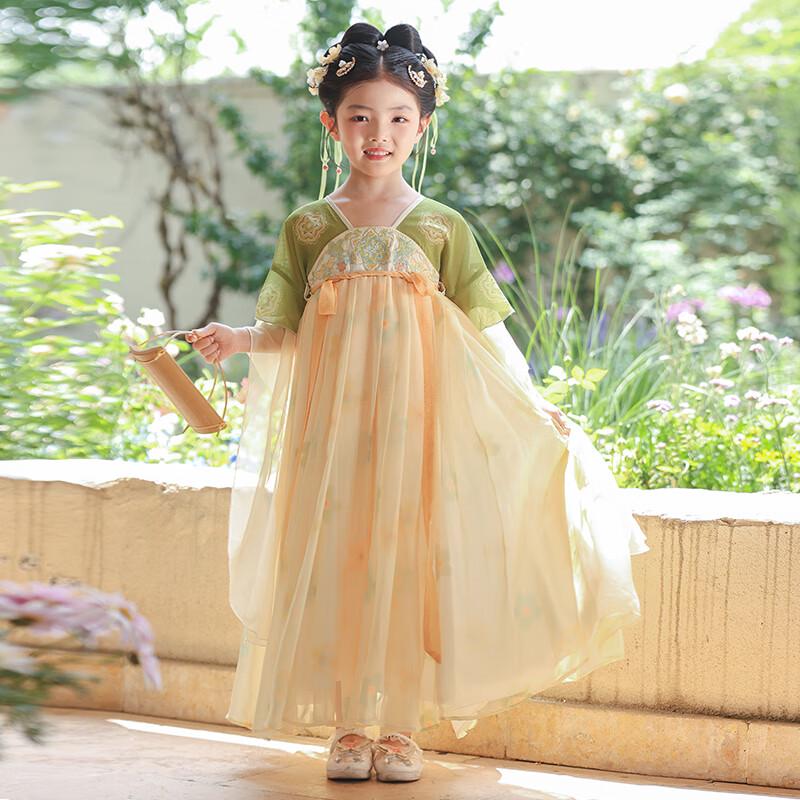 Bamino Girls  Chinese Style Fairy Hanfu Dress 120