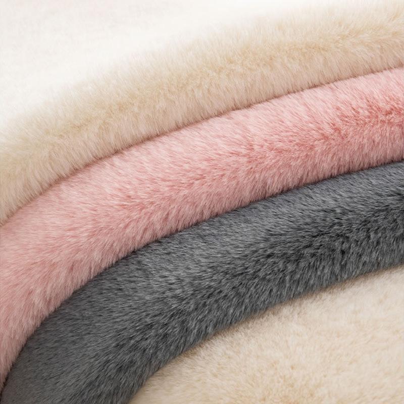 WInter Soild Color Sofa Covers Towel Soft Plush Couch Cover