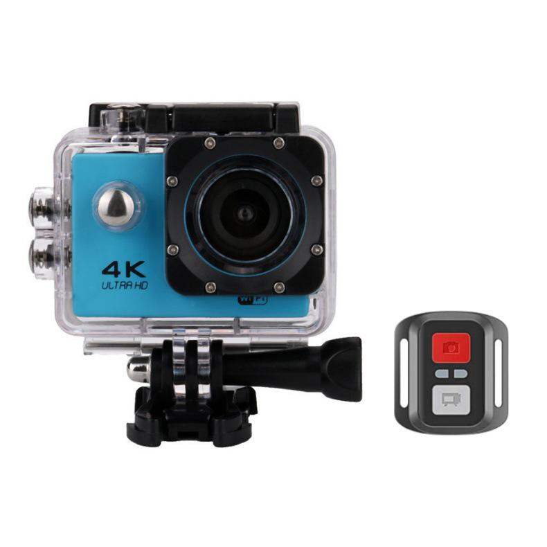 CrossD800R 4K HD Sports Camera with Remote, WiFi & Waterproof for Outdoor Cycling