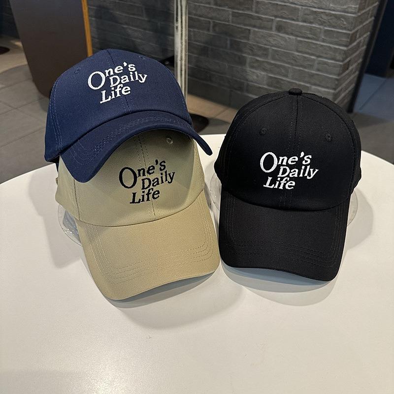 Tide embroidery baseball cap travel casual cap men and women spring and summer new sun hat