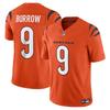 Cincinnati Bengals NFL Football Jersey Joe Burrow Maglia Uniforme Replica da Uomo Abbigliamento Giorno della Partita per i Fan