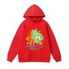 New Style Cartoon Little Dinosaur Bear Children's Sweatshirt Autumn and Winter Warm Children's Hoodie Boy Girl Clothing
