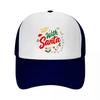 Sassy Christmas Santa Quote Typograp Mesh Baseball Cap Casual Hat Outdoor  For Womens Unisex FeUnisex