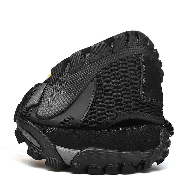Men's Breathable Outdoor Hiking Shoes Lightweight Casual Shoes For Men Anti-Slip Simple Low-Top Men's Shoes Plus Size 46