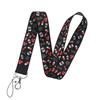 Cartoon Doctor Mobile Phone & ID Lanyard - Fashionable, Sturdy, and Durable Polyester Pendant