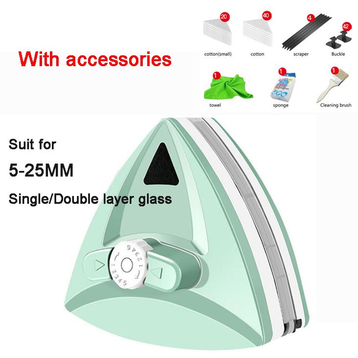 Adjustable Double Sided Magnet Windows Cleaner Magnetic Window Wiper Household Glass Brush Tool Washer Window Cleaner Tools