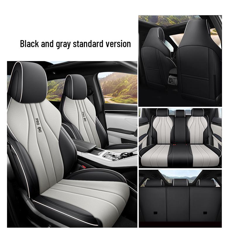 BYD Song PRO All-Season Leather Car Seat Cushion Set - Full Coverage for Five-Seat Models