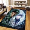 Hunter X Hunter Teppich Teppich für Wohnzimmer Schlafzimmer Zuhause Sofa Dekoration Kinder Spielen Rutschfeste Bodenmatte