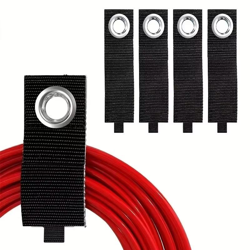 1pcs Heavy-Duty Storage Straps Reusable Extension Cord Organizer Cable Ties Hose Accessory Storage Holders Garage Organization