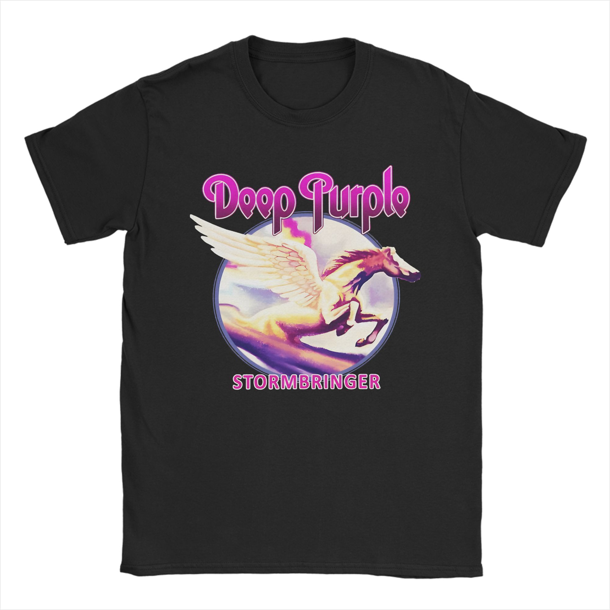 

Band Deep Purple Art Cotton T-Shirt For Man Summer Y2K Funny T Shirts O Neck Harajuku Tee Shirt Big Size Dropshipping Clothing S разноцветный
