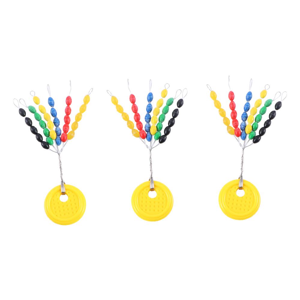 Stopper Oval Float Stops Rubber Float Fishing Bobber Fish Buoy Fishing Line Plug Float Space Beans