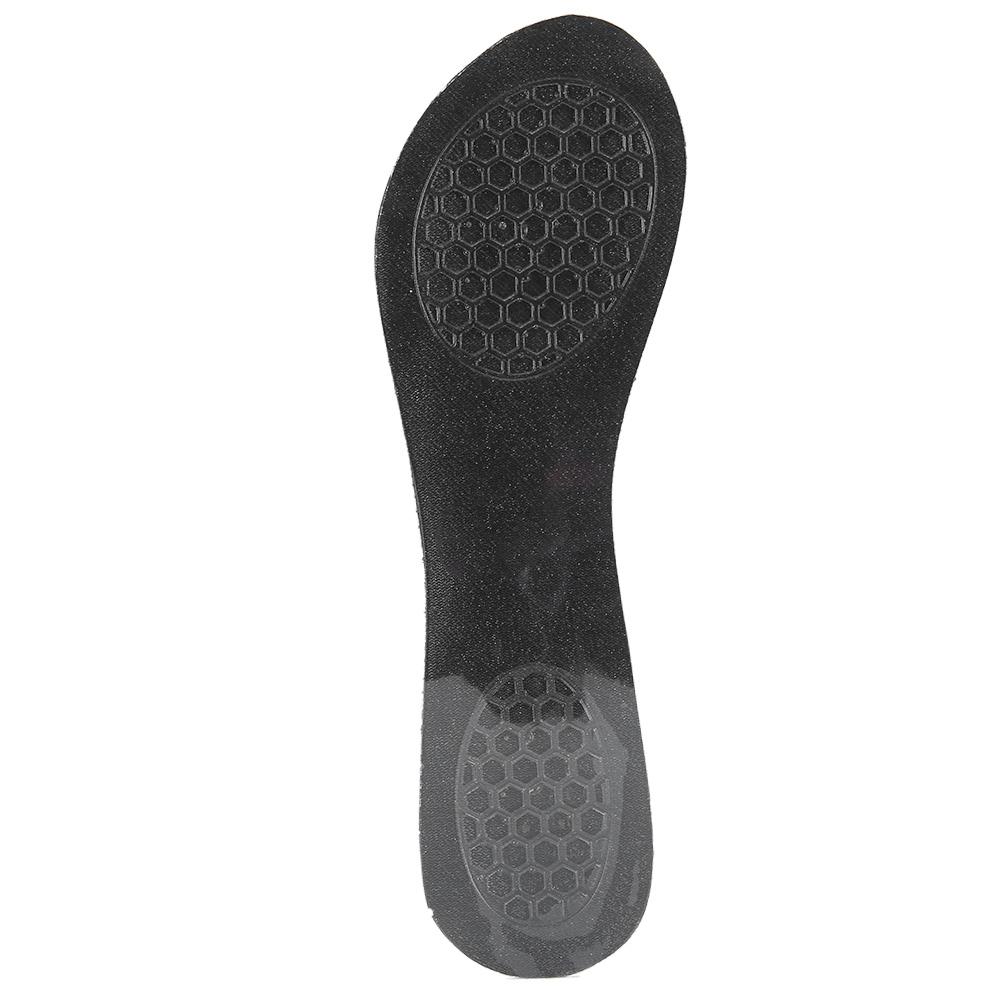 2 Pairs Women High Heeled Shoes Non slip Insoles Elastic Shock Absorption Foot Pad(Black )