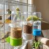 Plastic Bird Water Dispenser Leak-Proof Parrot Drinking Bottle Bird Food Container  Travel