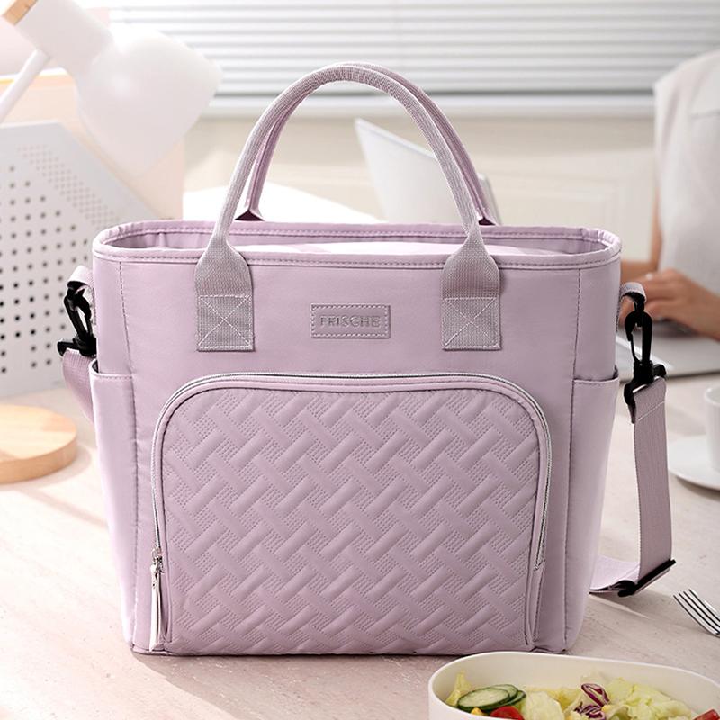 Weiche Kühltasche, Isolierte Zusammenklappbare Lunch-Kühltasche für Arbeit, Camping, Strand, Reise, Tragbar, Weichseitig, Auslaufsicher, Wate