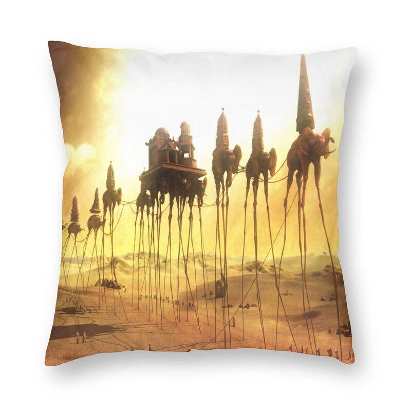 Surrealism Paintings By Salvador Dali Cushion Cover Home Decor Square Famous Art Throw Pillow Cover 45X45Cm Pillowcase For Sofa