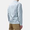 Stone Island Solid Color Logo Zip Long Sleeve Jacket Unisex jackets Ice-Blue K1S151200128S0012-V0041