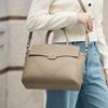 Echte Leder-Schultertasche mit Krokodilmuster für Geschäftsfrauen hochwertige schwarze Taschen