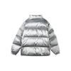 Skechers Down Jacket Reflective Zipper Casual Kids Outerwear Reflective-Silver P422B056