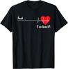 And Im Back Ekg Heartbeat For Cardiologist Heart Survivor Tshirt Print Original Design Gifts T Shirts Summer Tops
