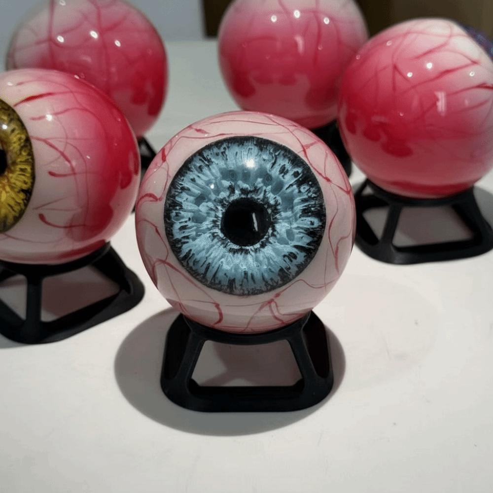 Hyper-Realistic Monster Eye Prop 3D Halloween Sculpture Personality Eyeball Ornament Birthday Gift