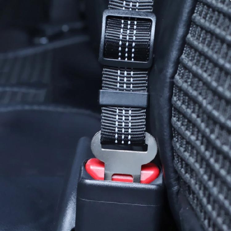 Pet Dog Car Seat Belt Clip Bungee Lead Vehicle Travel Safety Harness Adjustable