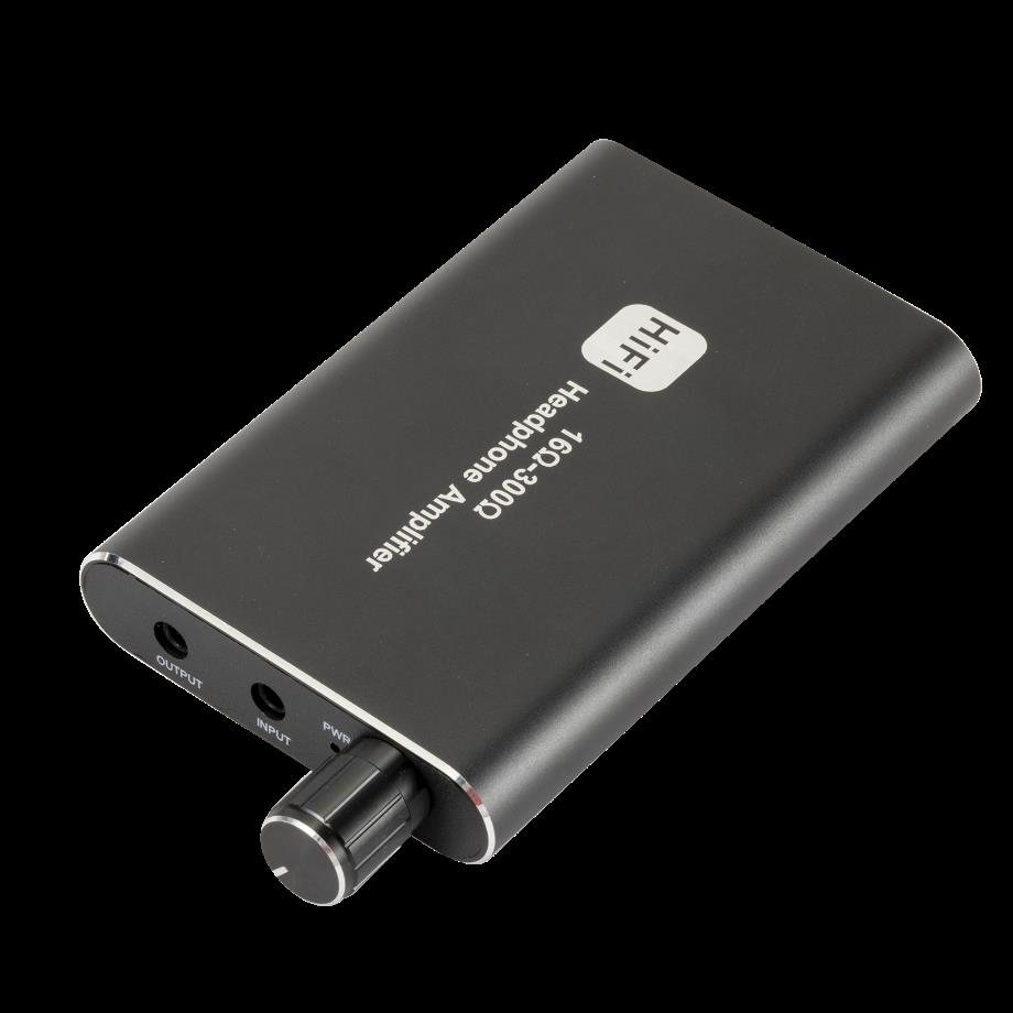 PzzPss 16-300 Ohm Headphone Amplifier 16-150 Ohm HiFi Earphone Amplifier 3.5mm Jack Aux Portable Adjustable Audio Amp 4