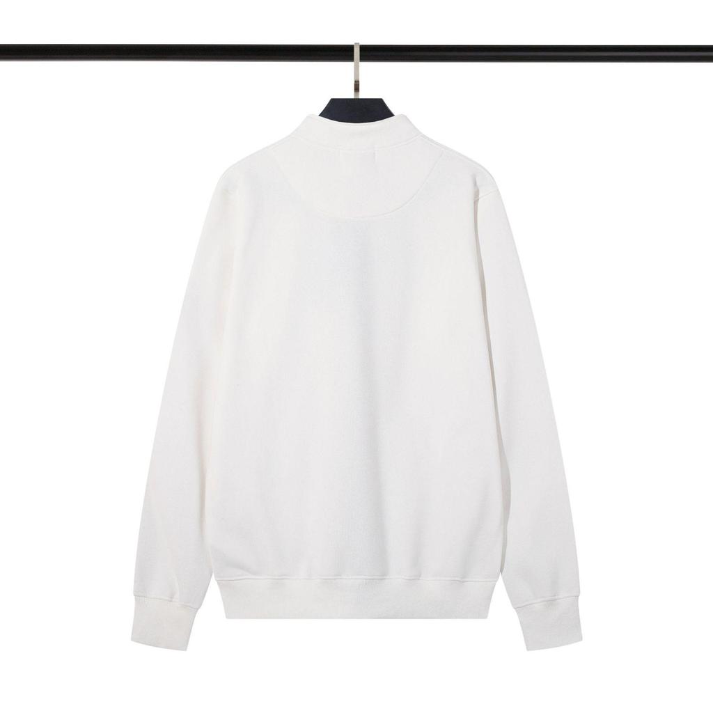 Silná fleecová mikina s kapucí na zip Cross Classic Stone se stojáčkem