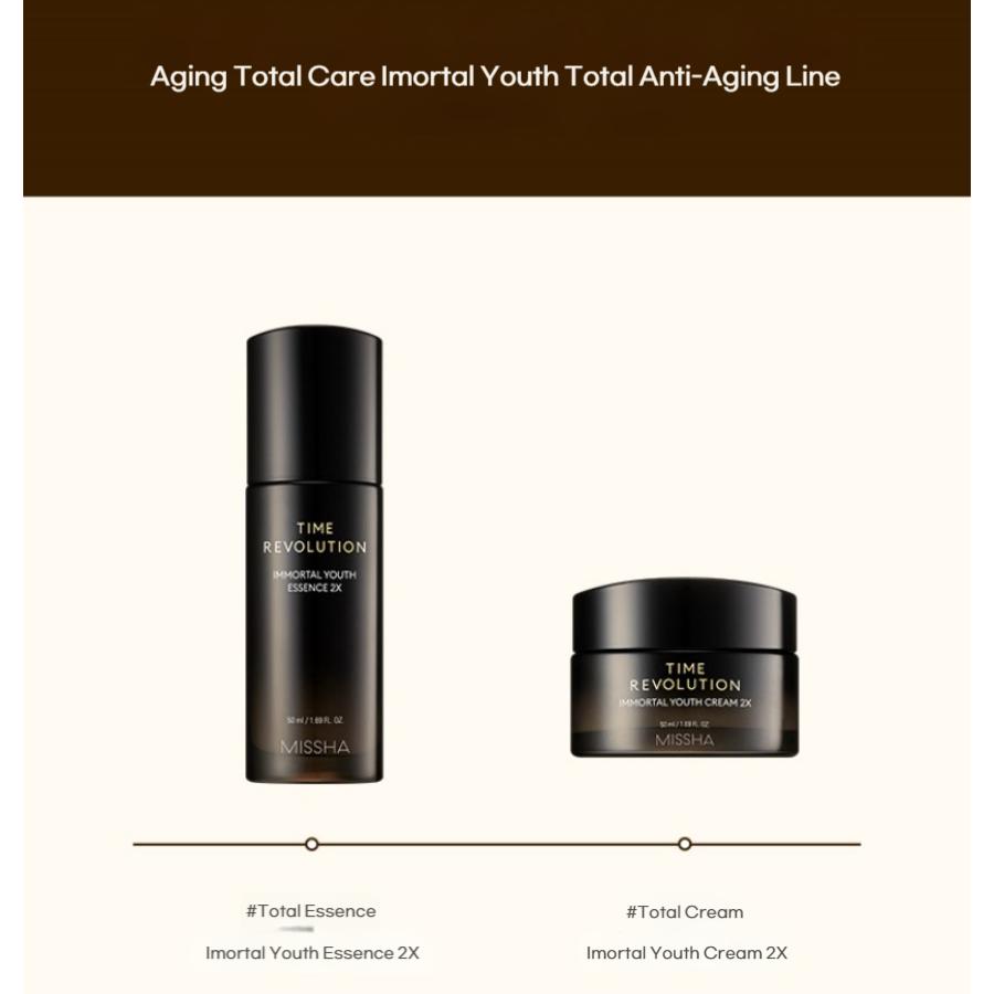 Time Revolution Immortal Youth Cream 2X 50ml