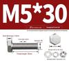 Yishuxiang 304 Stainless Steel Hex Head Fastener Kit