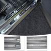 MEKOMEKO Exterior Scuff Side Scuff Protector Door Sill Interior Stainless Stain and Scratch for the New Corolla Cross 2021 and Hairline Plate, Step,