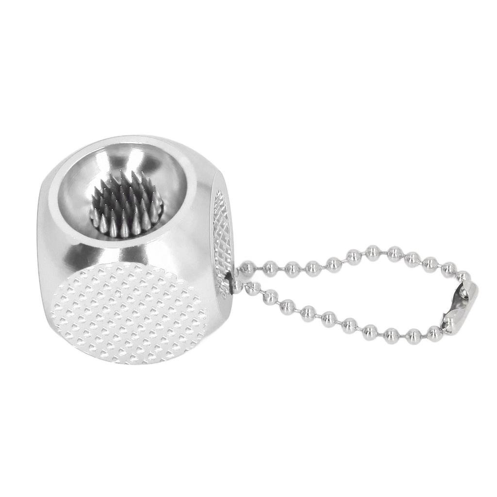 Billiards Pool Cue Tip Repair Tool Billiard Cue Accessories Trimmer Burnisher Shaper Tapper with Metal Hanging Rope