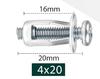 New Petal Nuts Expansion Screw Jack Nut M4 M5 M6 Carbon Steel Rustproof Corrosion-Resistant Petal Shape Rivet Nuts Fasteners