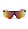 Sonnenbrille RPJ ZACK Schwarz Matt Laser Rot Glas Einheitsgröße [RUDYPROJECT] (RPJ) Rahmen/Multi