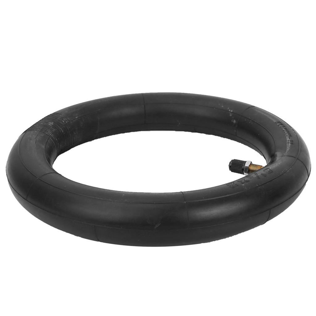 Butyl Rubber Inner Tube, Lightweight, , Anti Slip, with Valve, Compatible with Electric Scooter, Black