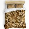 Leopard Print Printed Comfort Duvet Cover Pillow Case Home Textile Quilt Cover Boy Kid Teen Girl Luxury 3pcs Bedding Set