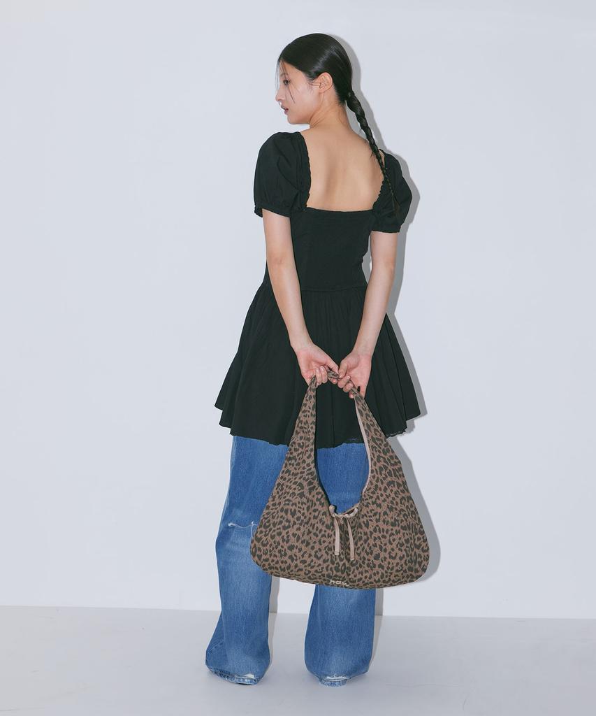 Haveawhale Leopard Pattern Eco Bag (Db)