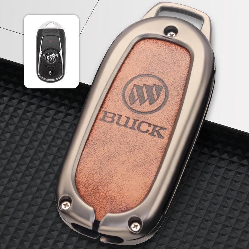 Buick Envision Key Case: Full Wrap Metal Protective Shell for Enclave, Regal, and LaCrosse Keychains
