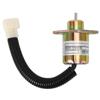 Engine Shut off Solenoid Valve 1503ES‑12A5UC5S Steel Shell DC 24V for Kubota 05 Series