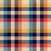 Royal Velvet Fabric Polyester For Sewing - Plaid Pattern 48