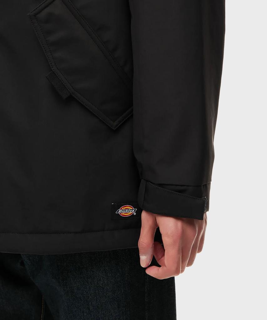 Dickies Cover Hip Hooded Padded Mix Media Jacket Black