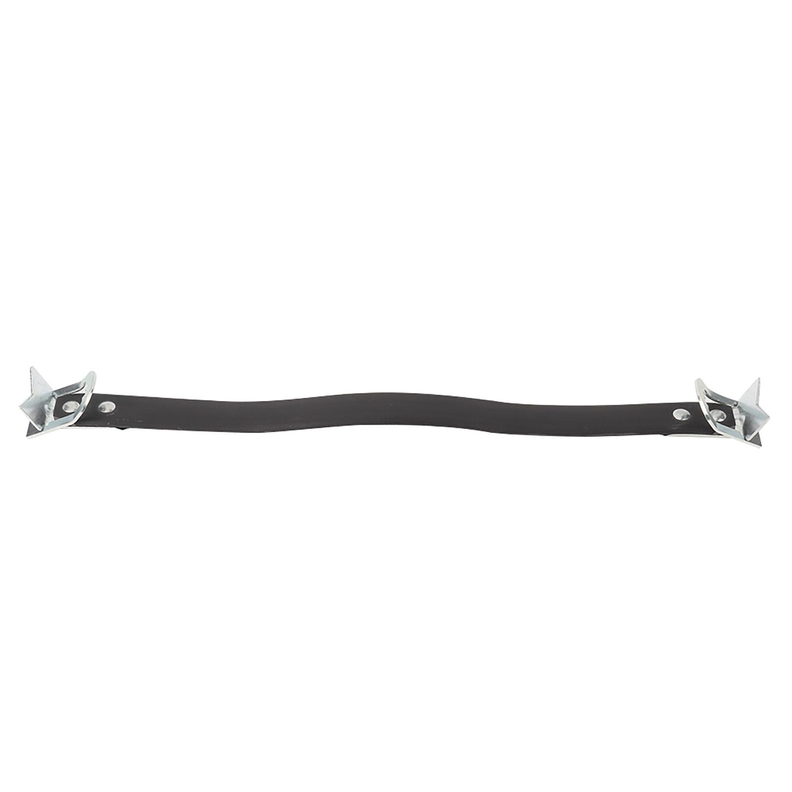 1 Pcs Black Metal Hvy Duty Side Lift Strap Car Battery Carrier Lift Battery Carrier   Fits Most of Batteries Suitable for Side Installation