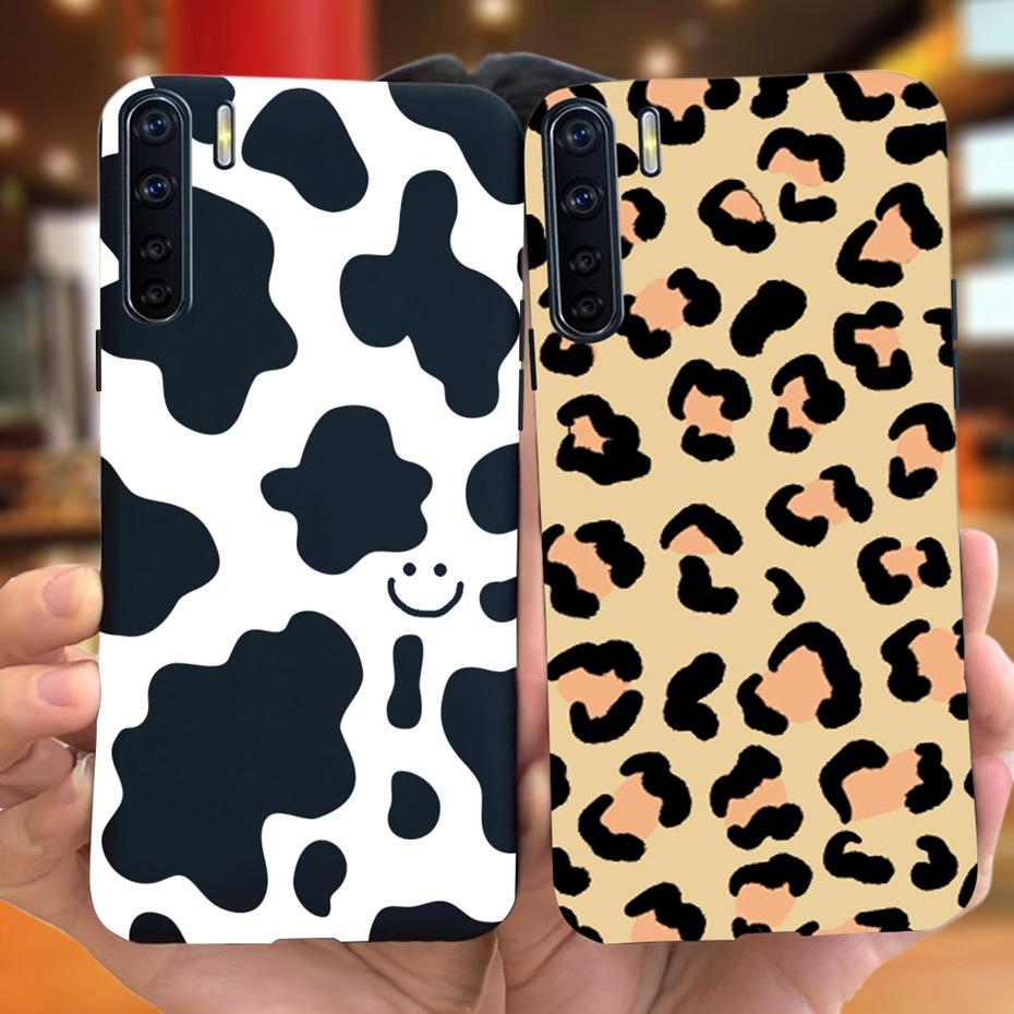 For OPPO A91 Case Oppo F15 CPH2001 CPH2021 Lovely Printing Jelly Silicone Soft Phone Back Cover Cases For Oppo Reno3 CPH2043