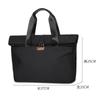 Briefcase Men's Handbag Lawyer's Office Computer Bag Canvas Shoulder Crossbody