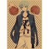 Kuroko's Basketball Retro Kraft Poster Decorative Wall Art Mural 407