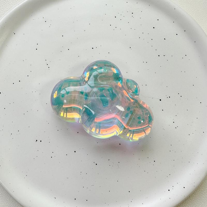 Laser Bear Love Cat Claw Crystal Ball Mobile Phone Airbag Bracket Pasted Three-Dimensional Desktop Support Frame