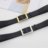 Belt Women'S Rectangle Buckle Jeans Decorative Delivery Belt Women'S