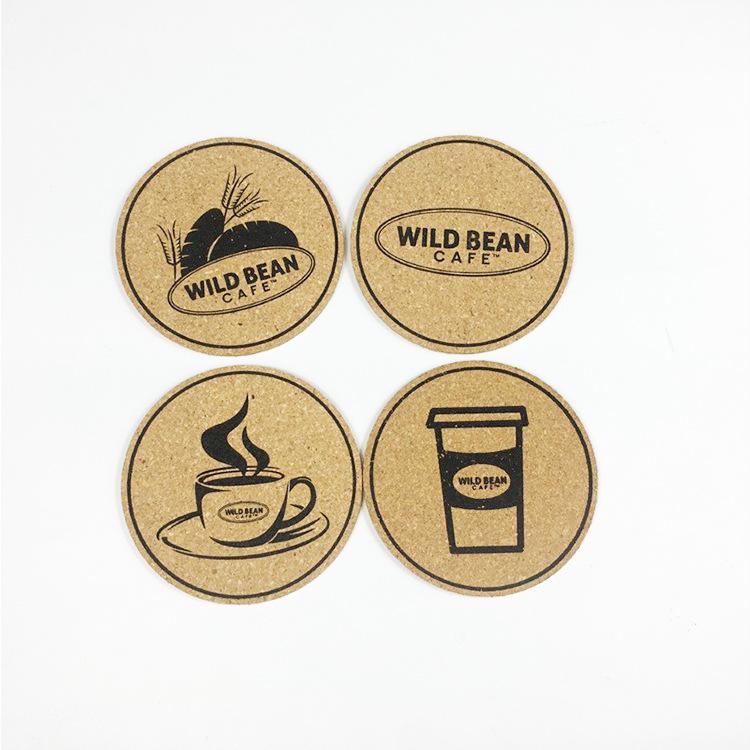 Cork and Ceramic Coasters: Non-slip, Heat-Insulating Pot Holders and Placemats for Minimalist Decor
