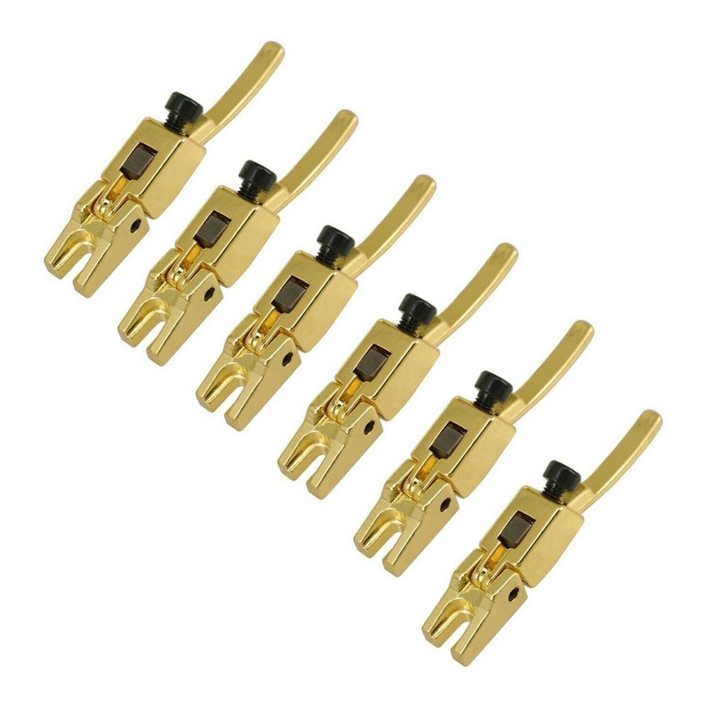 6 Bucăți Șa Pod Chitară Floyd Rose Șei Corzi Pentru Chitară Electrică Pod Tremolo Blocare Dublă
