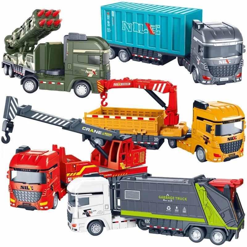 Childrens Inertia Large Construction Toy Vehicle Moveable Parts Imaginative Play